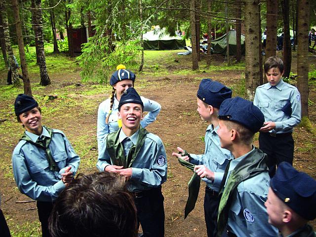 Hea tuju on õnnestumise märk (Saaremaa noorkotkad Suurlaagris, Paunkülas)