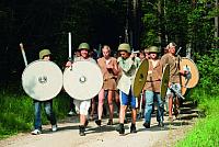 22. Noorte Kotkaste suurlaager 2010. Sõjaosavuse näitamine Muinaslaagris